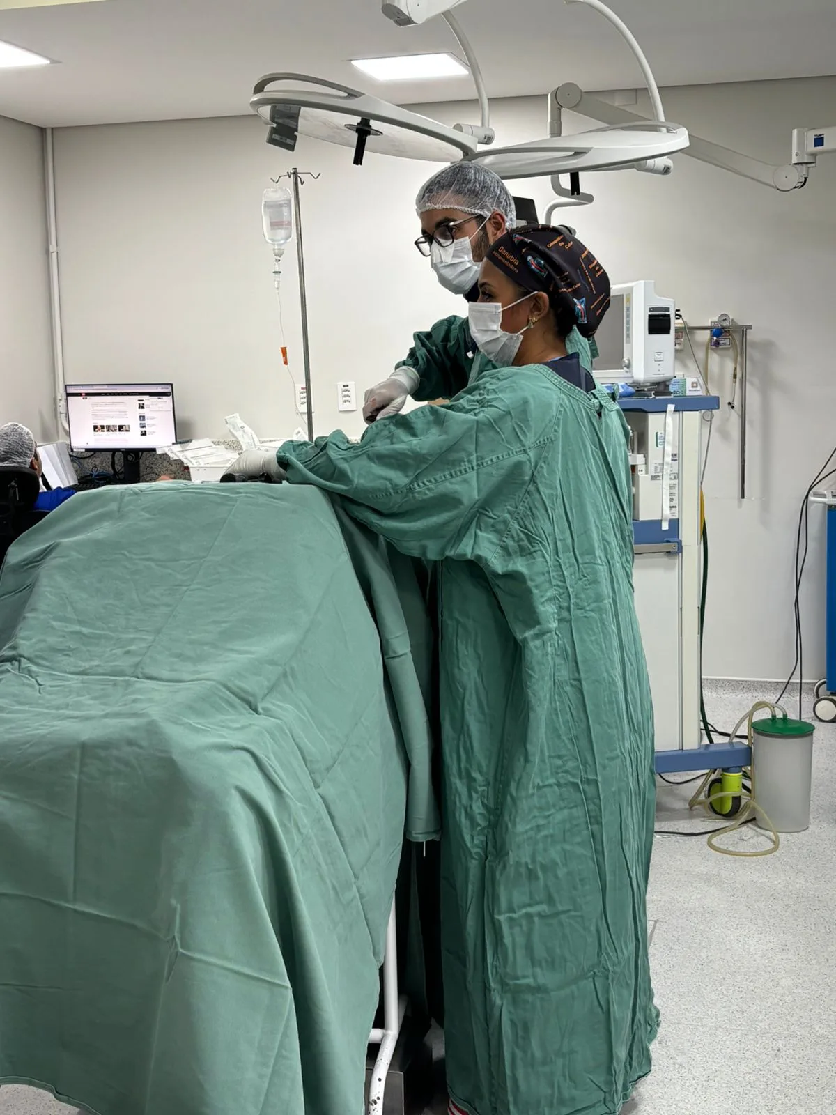 Post Instagram bloco cirúrgico